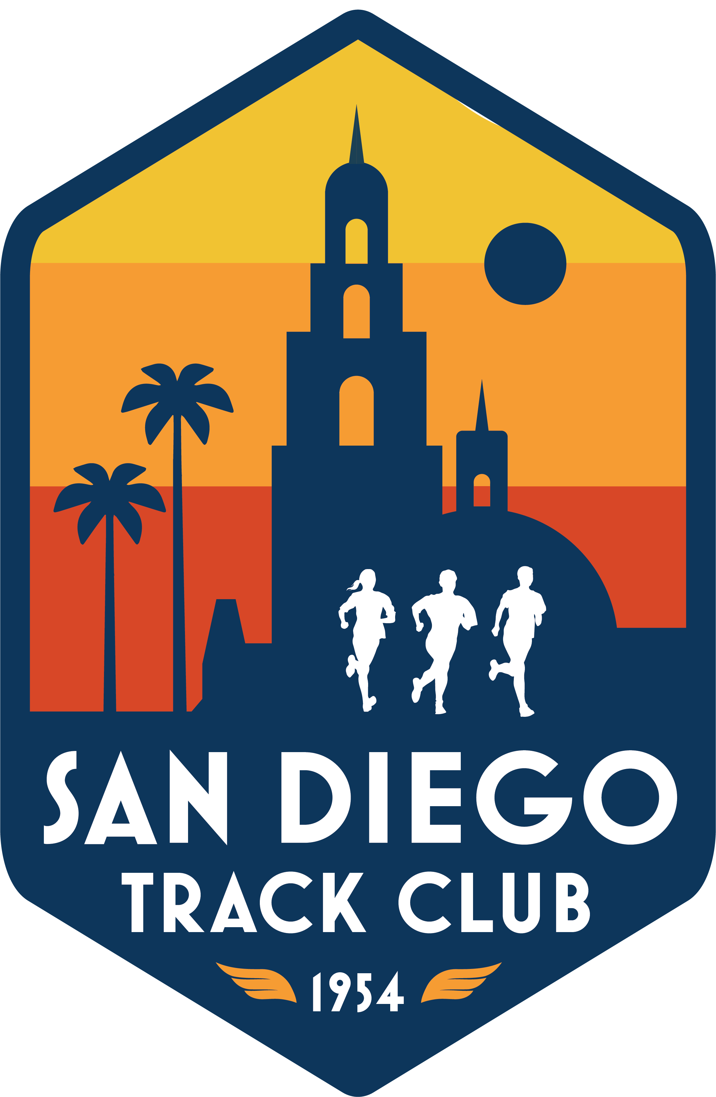 San Diego Track Club Logo